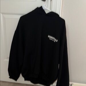 Men's Black essentials hoodie